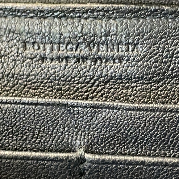 Rare Bottega Veneta Intrecciato Zip Around Long Wallet Colorblock Woven Leather - Picture 12 of 17